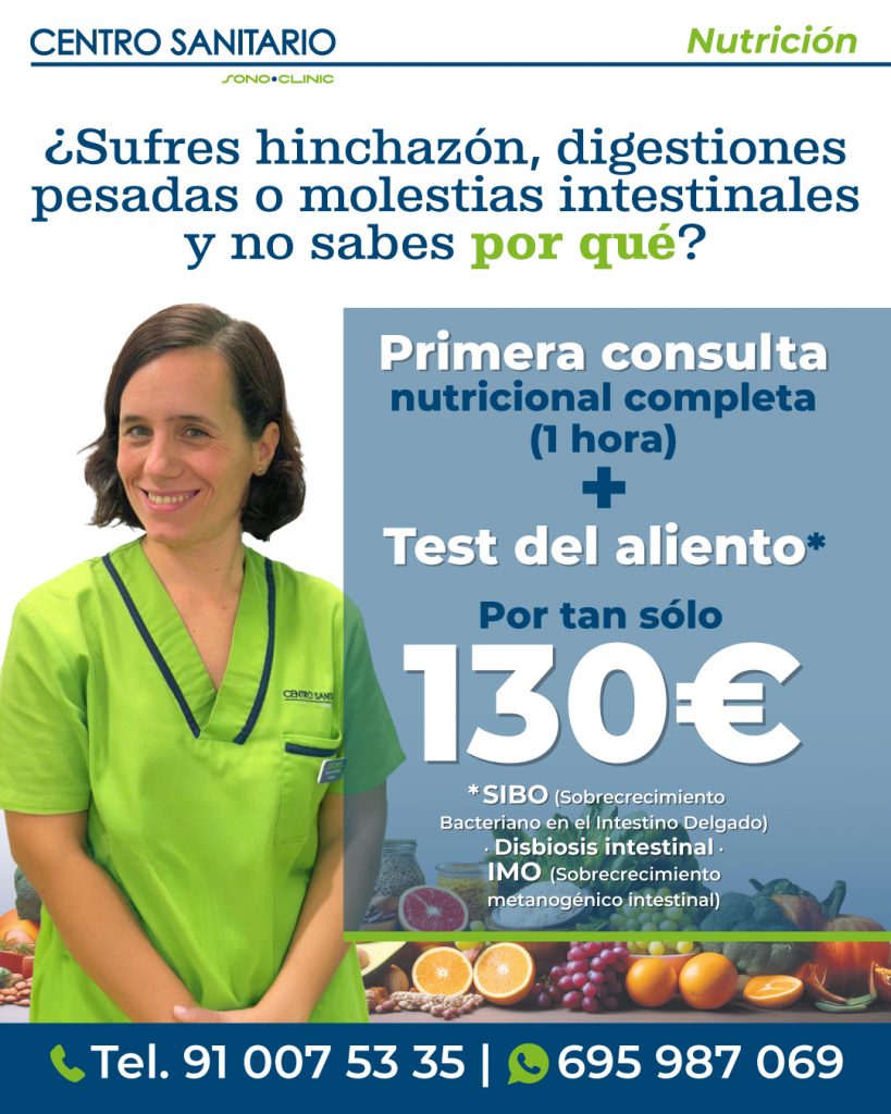 CENTRO SANITARIO SONOCLINIC Torrejón pack nutrición