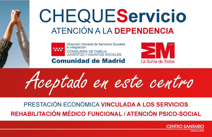 Centro Sanitario Sonoclinic Torrejón de Ardoz acreditado para el Cheque Servicio de la Ley de Dependencia